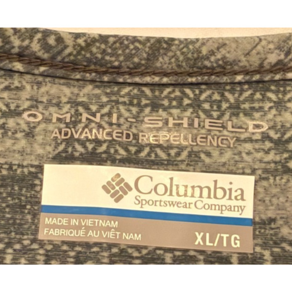 Columbia Womens Dress XL Green Omni Shield Advanced Repellency Side Pocket Dress - Picture 3 of 5